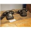 Image 1 : Vintage Black Desk Phone, Pair