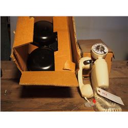 Automatic Electric Co. Space Saver Telephone and Bells