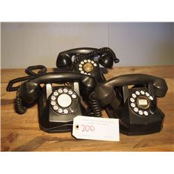 Vintage Black Desk Phone (3)