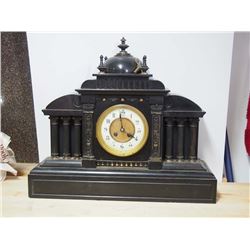 Elaborate Mantle Clock, Marble Case