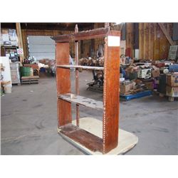 Chip Carved Display Shelf