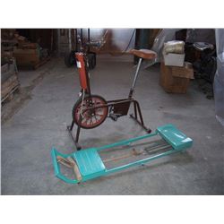 Vintage Exercise Bike & Stretch Machine