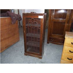 Single Drawer Waterfall Style China Cabinet