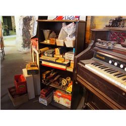 4' Tall x 21" Wide Walnut Shelf