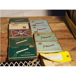 Flat 50 Cigarette Tins (9)