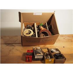 Box Lot of Radio Parts & Pieces