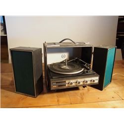 Parts Philco Radio with Extra Speakers