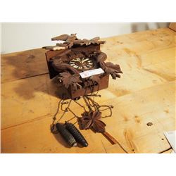 Large German Double Cuckoo Clock