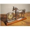 Image 1 : Chrome Horse Mantle Clock
