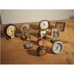 Small Assorted Clocks (12)