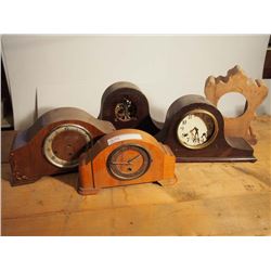Mantle Clock Cases, (5)
