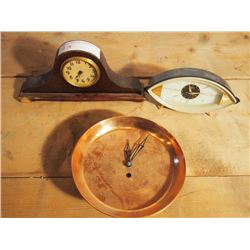 Assorted Clocks, (3)
