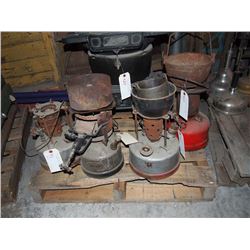 Babbit Heater (2) W/ Cast Pots (2)