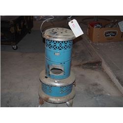 Blue Enamel Perfection Oil Heater