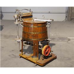 Museum Quality James Stewart Restoration, Wooden Maytag Washing Machine