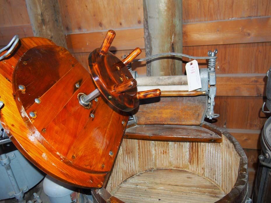 Museum Quality James Stewart Restoration, Wooden Maytag Washing Machine