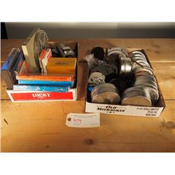 Flats of Film / Canisters / Tapes Etc. (2)