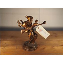 Bronze Bucking Horse