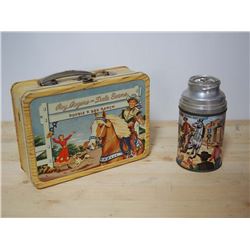 Roy Rogers Lunch Kit With Bonus Gunsmoke Thermos
