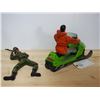 Image 2 : Arctic Rescue Skidoo With Driver & Bonus Army Fighter Toy