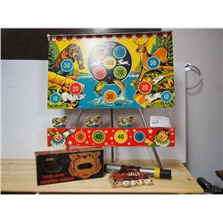 Eagle Toys Shooting Gallery & Ack-Ack Gun
