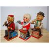 Image 1 : Battery Operated Bartenders (2) & Batter Operated Cigar Smoker (1)
