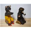 Image 1 : Wind Up Cloth Drinking Bears, Pair