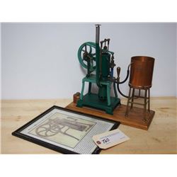 Reeco Ericson Hot Air Engine, With Photo