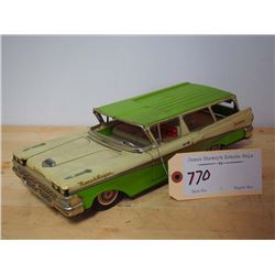 1959 Fairlane Station  Wagon Tin Litho Friction