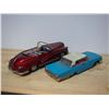 Image 2 : Tin Litho Toy Cars, Pair