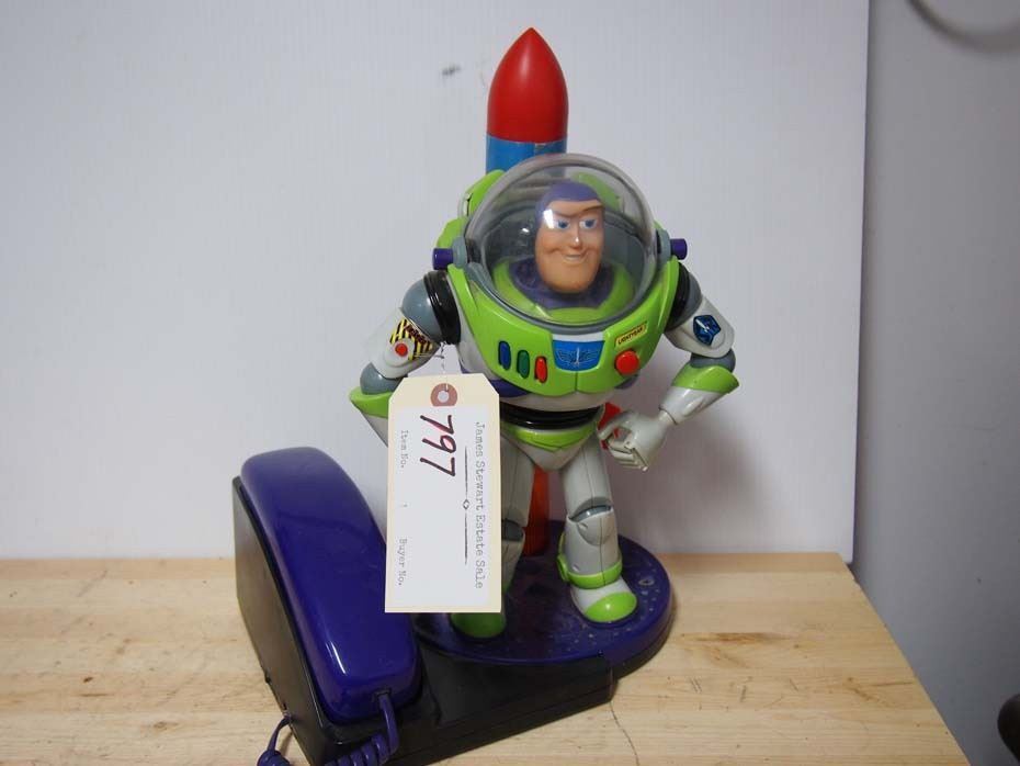 トイ・ストーリー　Buzz Lightyear Telephone TOY STORY '90s Buzz Lightyear Telephone バズテレフォン 箱入