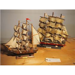 Sail Ship 20" and Sail Ship 11"