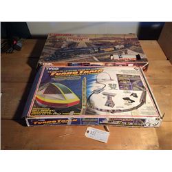 Lionel Chesapeake Flyer Set and TycoTurbo Train Set