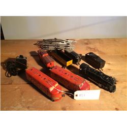 Marx O Gauge Group Train Pieces