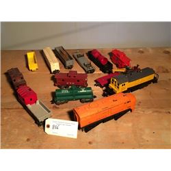 Lionel Engines (2) / Cars (11) / Tracks / Transformer