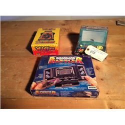 Battery Operated Electronic Hand Held Games (3)