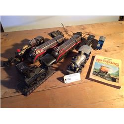 Large Set of Miscellaneous Train Toys