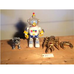 Plastic Toy Robot Creatures (3)