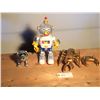 Image 1 : Plastic Toy Robot Creatures (3)