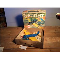 Gas Engine Powered Toy Airplane With Box