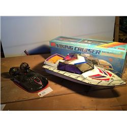 Remote Control Boat and Hovercraft