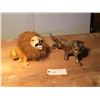 Image 1 : Brass Tiger & Battery Operated Lion