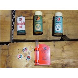 B/A Products: Hand Oiler (1), Insect Repellent (2), Advertising (4)