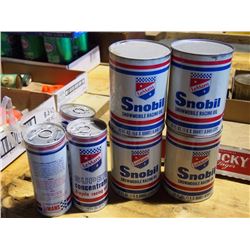 Snobil Racing Oil (4) & LeMans 2 Cycle Racing Oil (3)