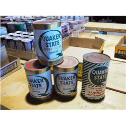 Assorted Quaker State Tins (4)