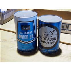 Sears All Season Motor Oil (2)