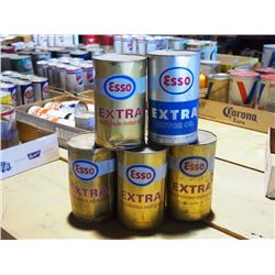 Assorted ESSO Quarts (5)