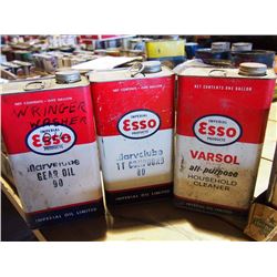 ESSO Square 1 Gal Tins (3)