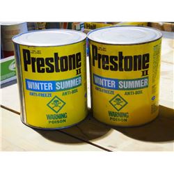 Prestone 1 Gallon Can (2)