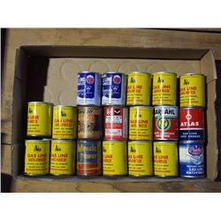 Gas Line Anti Freeze Tins, 4 Oz, (19)
